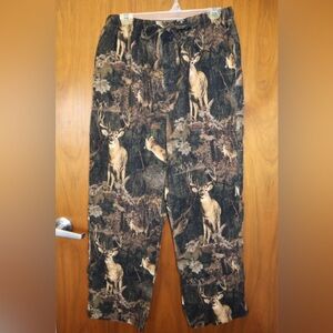Men's Pants with Deer Print